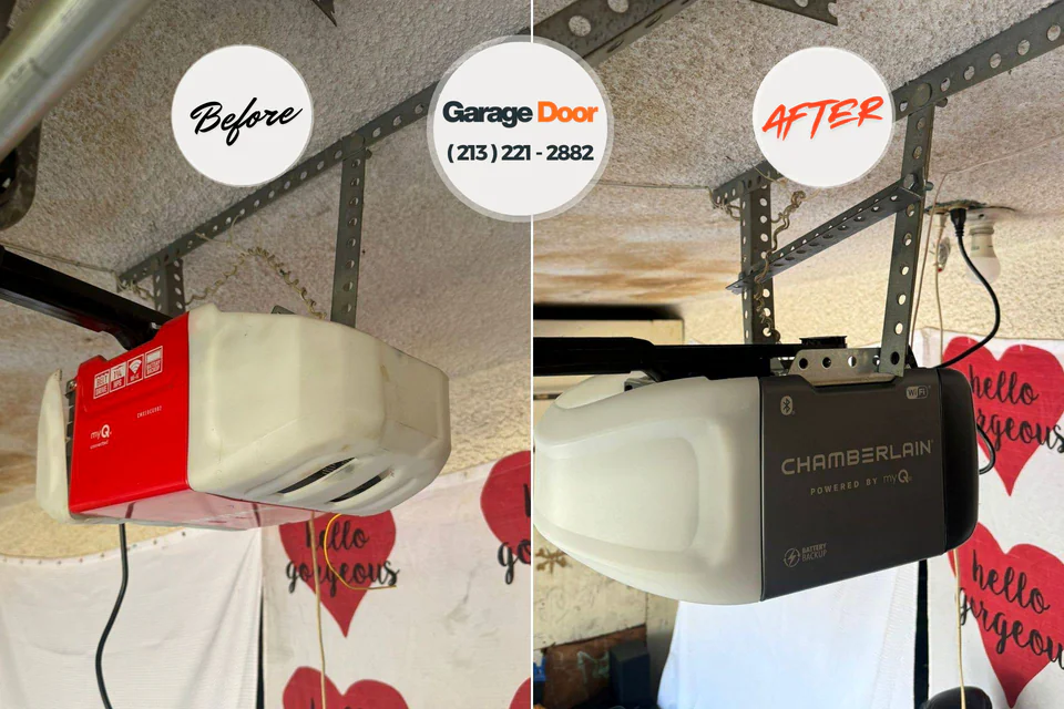 Before and after: garage door repair near me Fort Walton Beach